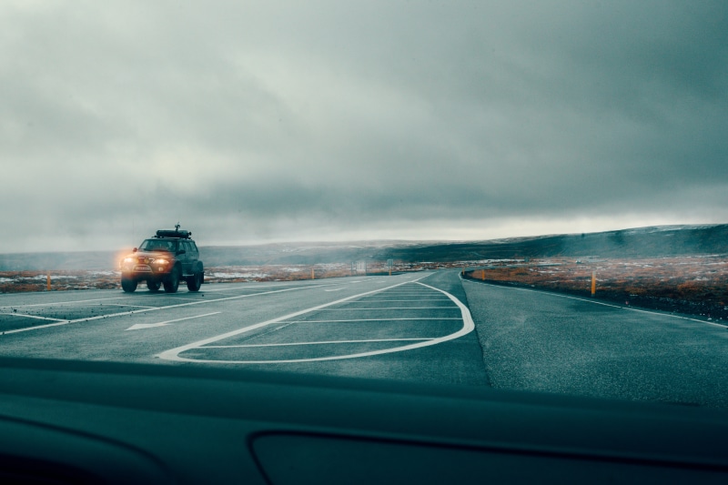 black, sky, outdoor, snow, cruising, mountain, driving, gray, way, road trip, mode of transportation, vehicle, hike, cloud - sky, transportation, car, highway
