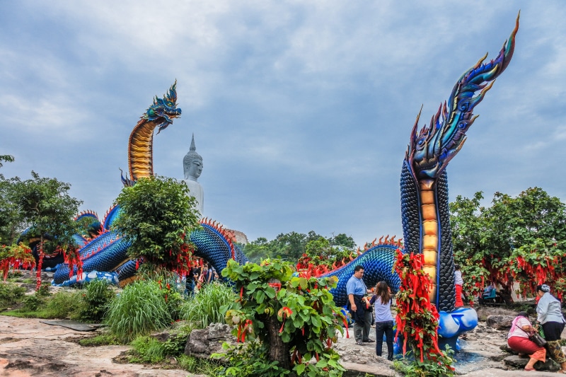 oriental, worship, plant, sculpture, trees, tradition, around, crowd, roaming, outdoors, representation, near, shrine, temple, cloud - sky, spiritual, colorful