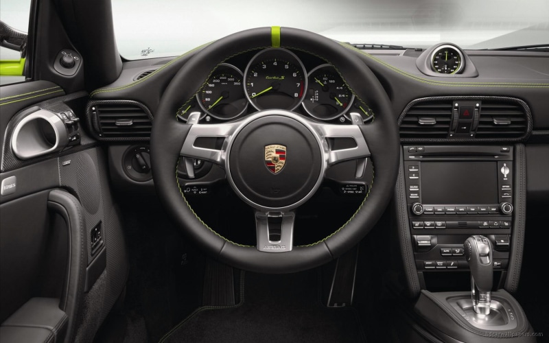 steering, s, turbo, porsche, car, cars, black, interior, 1080P, wheel, spyder