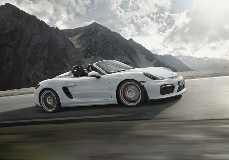 door, 981, sedan, 2K, 2015, Boxster, Porsche Boxster, Porsche, Spyder, white