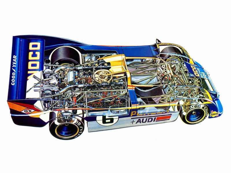spyder, racing, race, can, 003, cutaway, engine, interior, 1080P, 917, porsche, 002, 1973
