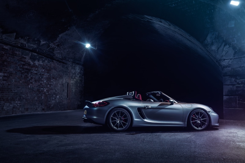 boxster, 4K, porsche, spyder, 981