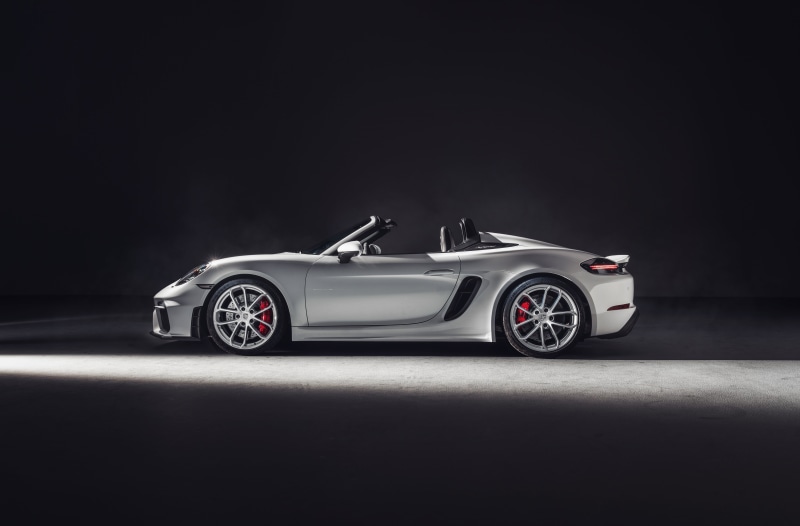 Sport Car, Porsche, Car, 5K, Vehicle, Silver Car, Porsche 718 Spyder