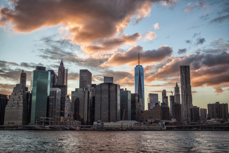 financial District, nature, east River, building, office Building, lower, office, modern, manhattan - New York City, Brooklyn, reflection, no People, city Life