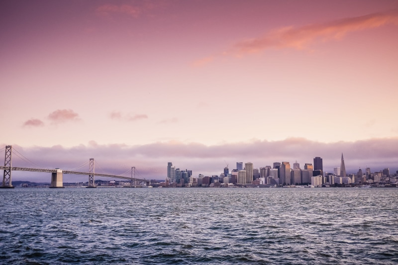 no people, east River, sky, San Francisco, built Structure, san, suspension Bridge, brooklyn - New York, Bay Bridge, top, brooklyn Bridge, uSA, Skyline