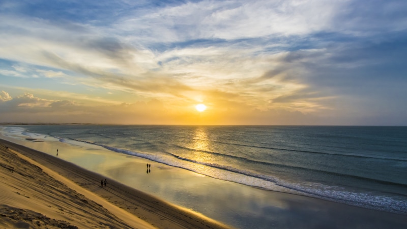 sun, jeri, brazil, sea, cloud - sky, beach, sunlight, beauty in nature, no people, horizon over water, sky, jericoacoara beach, scenics - nature, jeriquaquara