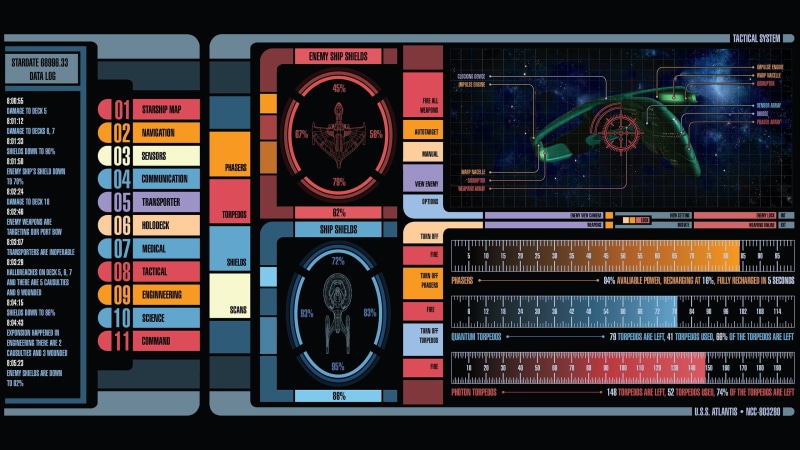 number, equipment, no people, communication, Star Trek, shape, noise, control, illuminated, radio, 2K, LCARS, music, text, audio equipment, control panel