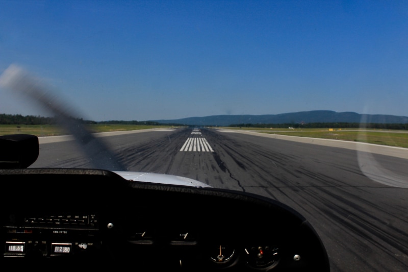 land vehicle, runway, windshield, glass - material, car point of view, airplance, nature, air vehicle, 5K, québec, clear sky, mode of transportation, airplane