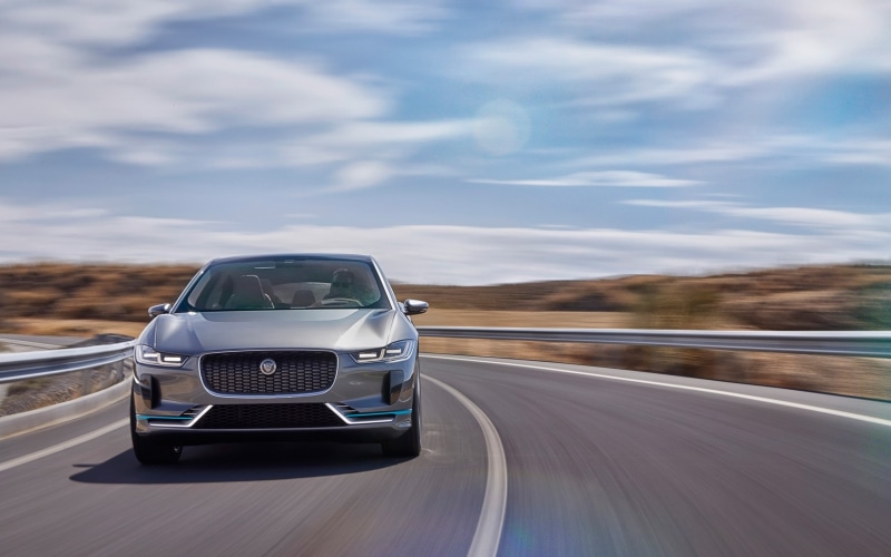  car point of view, no people, sky, jaguar, mode of transportation, car, highway, auto, road trip, pace, motion, speed, hd, nature, transportation