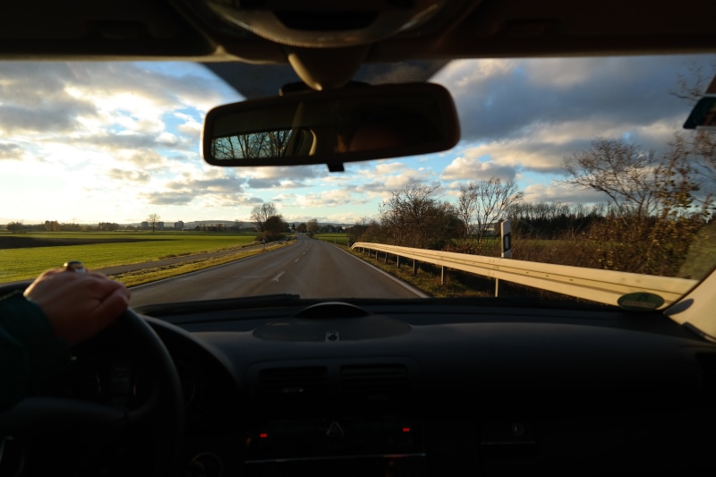 finger, transparent, rear mirror, diminishing perspective, car interior, more, control, 5K, motor vehicle, travel, windshield, transportation, speed, delineator posts