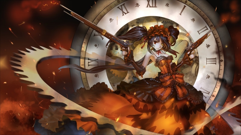 1080P, Date A Live, Tokisaki Kurumi, anime, anime girls