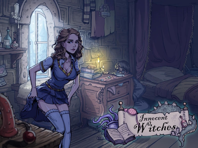school uniform, Harry Potter, 720P, artwork, schoolgirl, women, skirt, Hermione Granger
