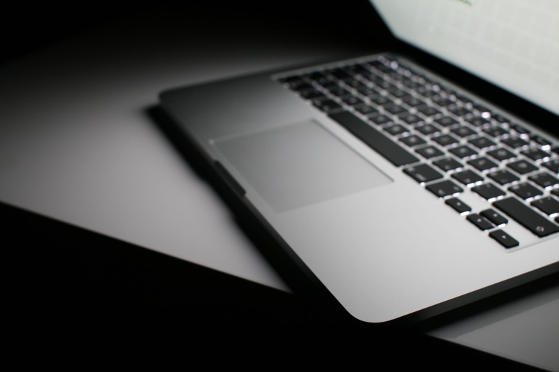 4K, office, business, desk, pro, laptop, New MacBook, connection, macbook, portable information device, technology, keyboard, indoors, internet, computer