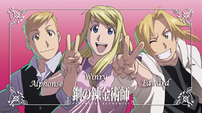 Elric Alphonse, 1080P, Elric Edward, Rockbell Winry, Fullmetal Alchemist: Brotherhood