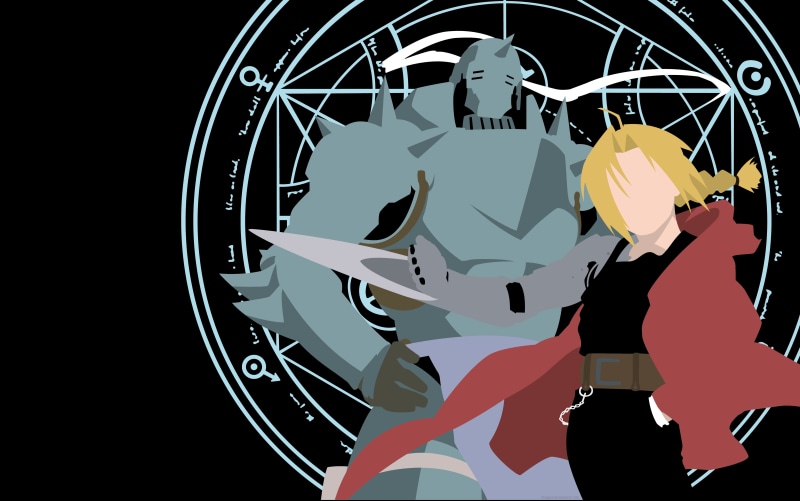 Edward Elric, FullMetal Alchemist, 4K, Alphonse Elric