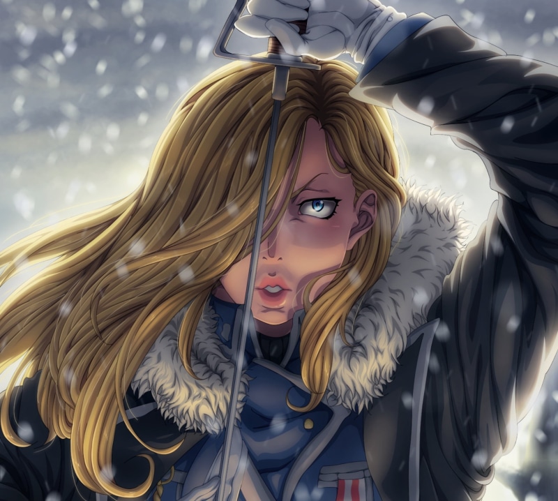 FullMetal Alchemist, Olivier Mira Armstrong, 1080P