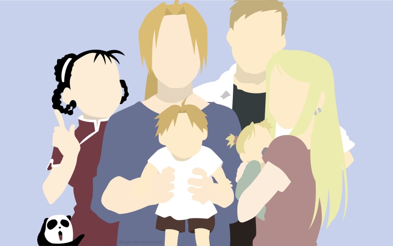 Edward Elric, May Chang, Winry Rockbell, Alphonse Elric, FullMetal Alchemist, 4K, Xiao-Mei (FullMetal Alchemist)