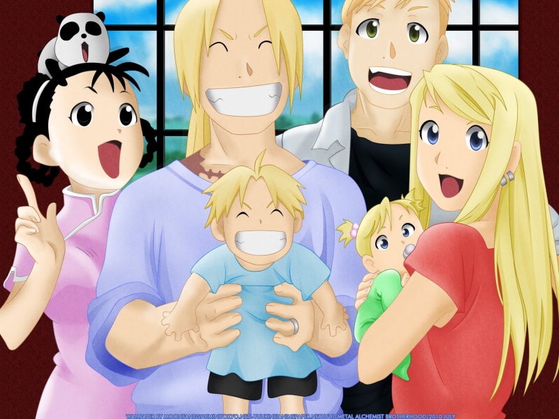 representation, yellow, close-up, Winry Rockbell, girl, indoors, May Chang, people, holding, fun, 1080P, art and craft, human representation, facial expression