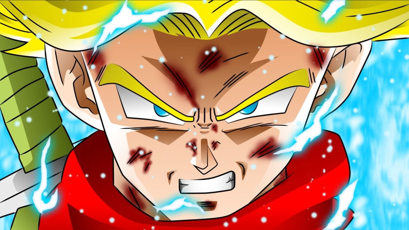 Dragon Ball Super, no people, shape, reflection, future trunks, swimming pool, modern, close-up, 4K, indoors, high angle view, creativity, representation