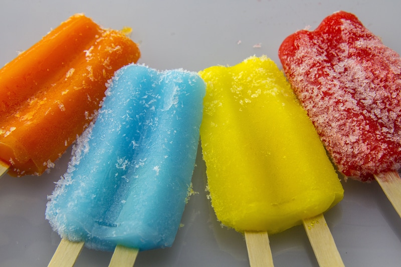 ice Cream, flavored Ice, 4K, lollipop, frozen, four, dessert, ice, popsicles, frosted, candy, multi Colored, sweet Food, food, gourmet, stick - Plant Part