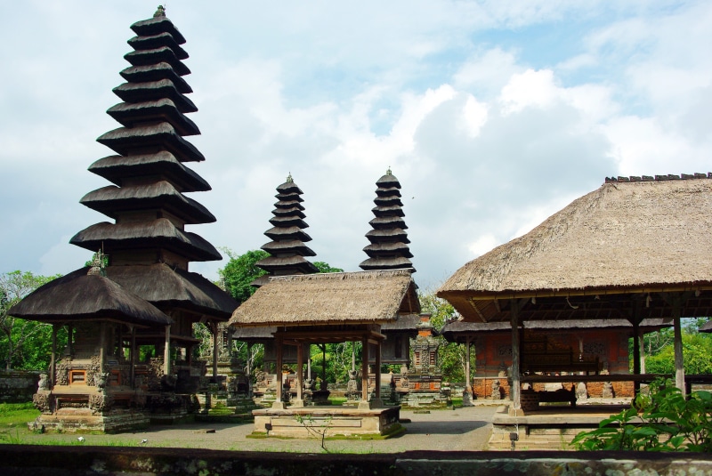 building exterior, mengwi, sacred, building, history, nature, the past, architecture, day, pura taman ayung, bali, place of worship, no people, spirituality