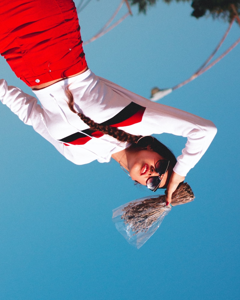 adult, sound, brown, vine, digital, joy, city, futurism, people, fade, ponytail, bundle, cheerful, new, sky, float, braid, females, mid-Air, 2K, playing