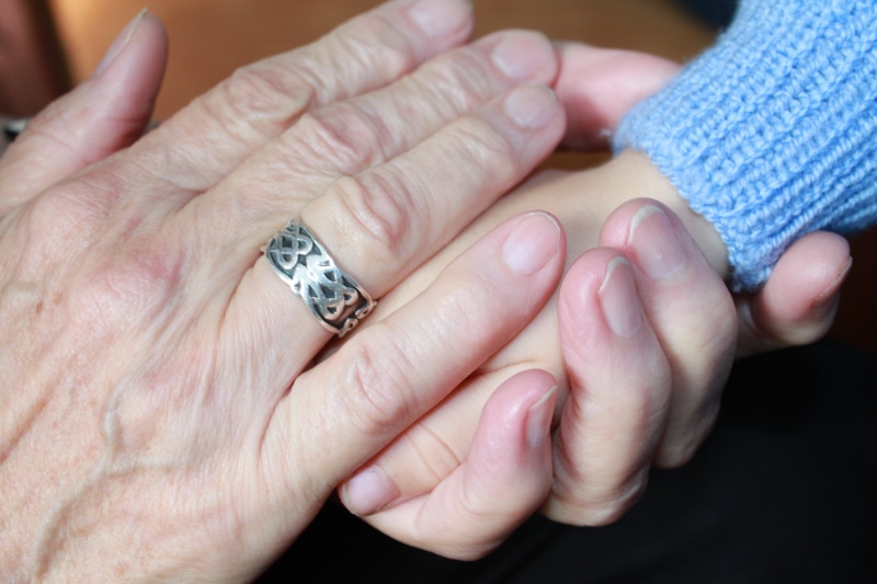 daughter, adult, grandmother, love, person, black, hand, take, couple - relationship, give, two people, wearing, human hand, detention, ring, child, diamond - gemstone
