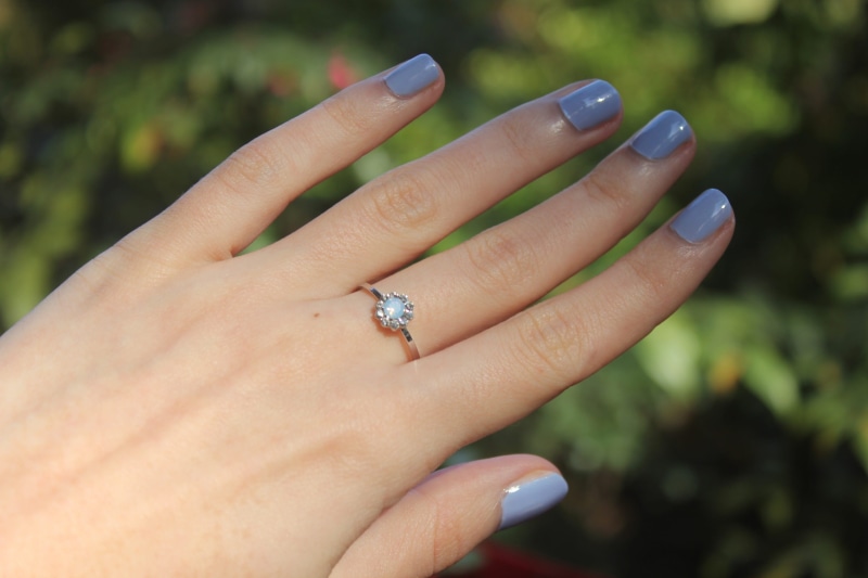 stylish, polish, women, style, 2K, nail art, diamond ring, varnish, woman, diamond - gemstone, colorful, human finger, luxury, one person, human hand
