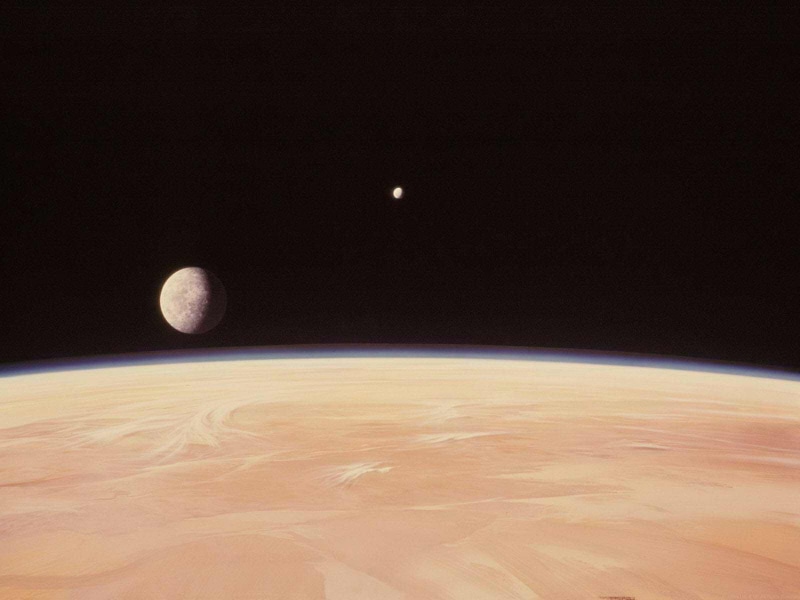 Tatooine, A New Hope, 720P, Matte painting, Star Wars