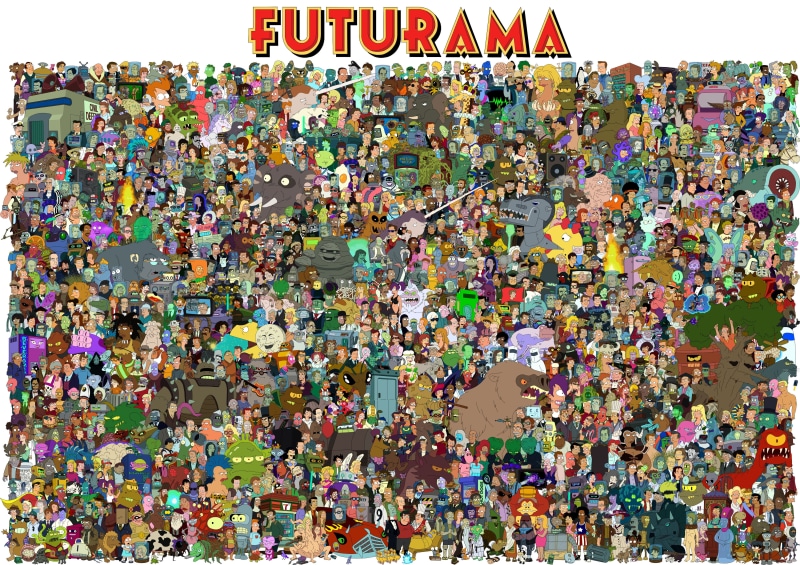 John Dee, Hubert Farnsworth, Farnsworth, Hubert, Hermes Conrad, Bender, Fry, Hermes, Conrad, Bending, Rodriguez, A Bender Bender Rodriguez, Characters