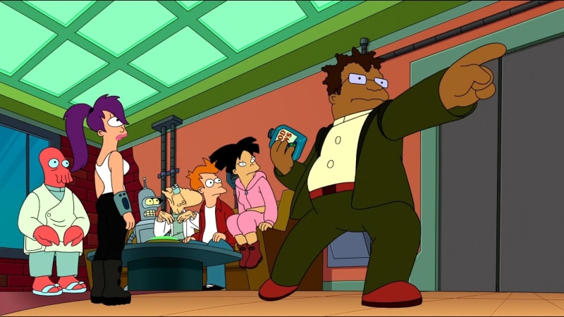 1080P, Fry (Futurama), Hermes Conrad, Leela (Futurama), Futurama, Bender (Futurama), Zoidberg (Futurama), Amy Wong
