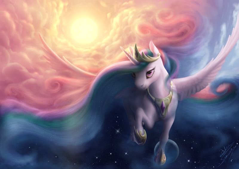 My Little Pony Friendship is Magic, Alicorn, 2K, Princess Luna