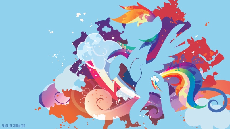 performance, outdoors, 1080P, sky, creativity, nature, Rainbow Dash, TV Show, cloud - sky, blue, multi colored, water, art and craft, festival, no people