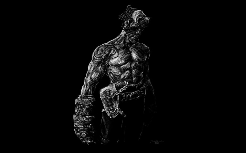 grayscale, sculpture, studio shot, still life, religion, artwork, art and craft, minimalism, spirituality, creativity, monochrome, black background, indoors