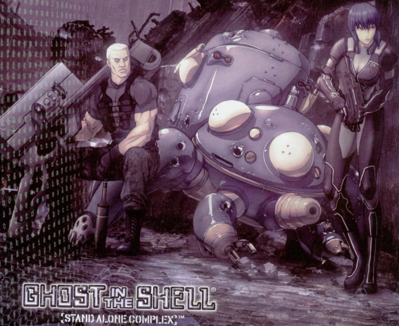 shell, ghost, tachikoma, 720P