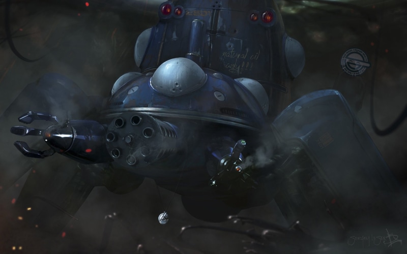 Robot, Ghost In The Shell, 1080P, Tachikoma (Ghost in the Shell)