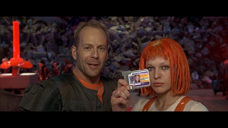 1080P, adult, positive emotion, heterosexual couple, looking at camera, The Fifth Element , indoors, headshot, Leeloo (The Fifth Element), happiness, photography themes