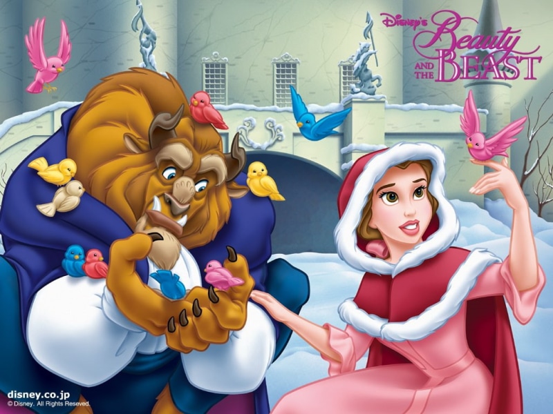 bambi, art, alice, daisy, Chip, 480P, beast, disney, clara, dale, entertainment, beauty, hd