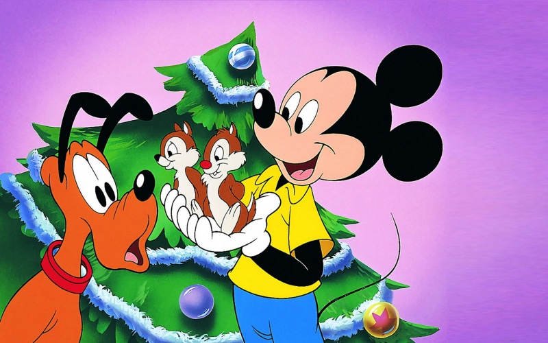 mickey, mouse, 2K, chip, pluto, dale