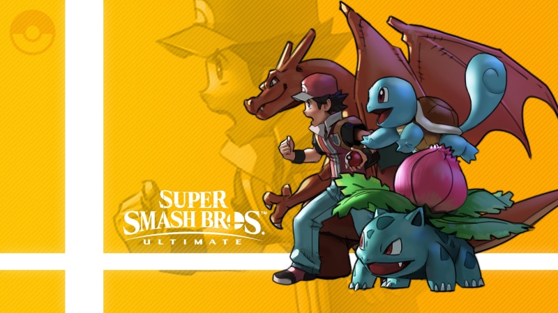 Video Game, Pokémon Trainer, Ivysaur (Pokémon), Squirtle (Pokémon), Charizard (Pokémon), Super Smash Bros. Ultimate, 2K