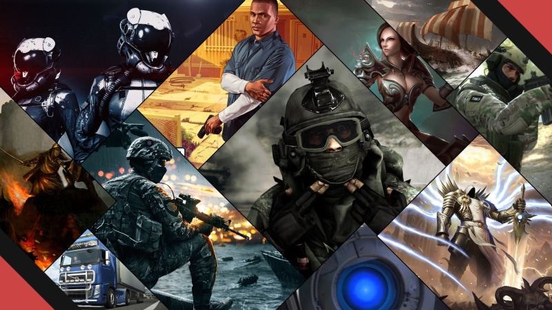 event, indoors, medium group of people, battlefield diablo iii diablo portal 2 portal euro truck simulator crusader kings enigma grand theft auto v, arts culture and entertainment