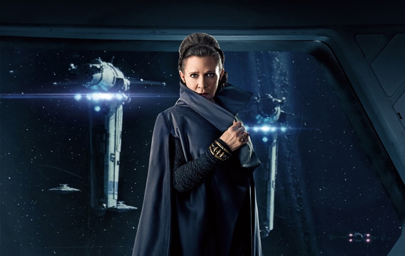 Carrie Fisher, Star Wars, Star Wars: The Last Jedi, 1080P, Leia Organa