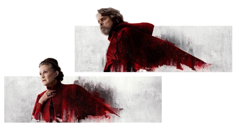 Carrie Fisher, 1080P, Leia Organa, Mark Hamill, Star Wars, Luke Skywalker, Star Wars: The Last Jedi
