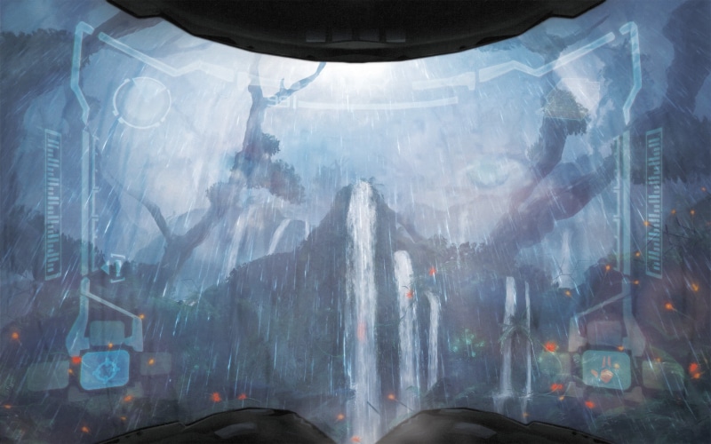 video games, vehicle interior, no people, water, window, 2K, transparent, car, transportation, travel, sunlight, Samus Aran, screenshot, glass - material