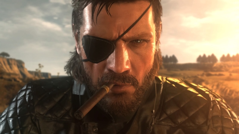 Naked Snake, motorcycle, cigarettes, Big Boss, Metal Gear Solid V: The Phantom Pain, Venom Snake, 1080P, Metal Gear Solid V: Ground Zeroes
