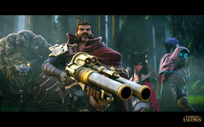 Ahri, tank, human representation, grave, Jax, league, group of people, men, Rengar, outdoors, brass, League of Legends, performance, real people, graves