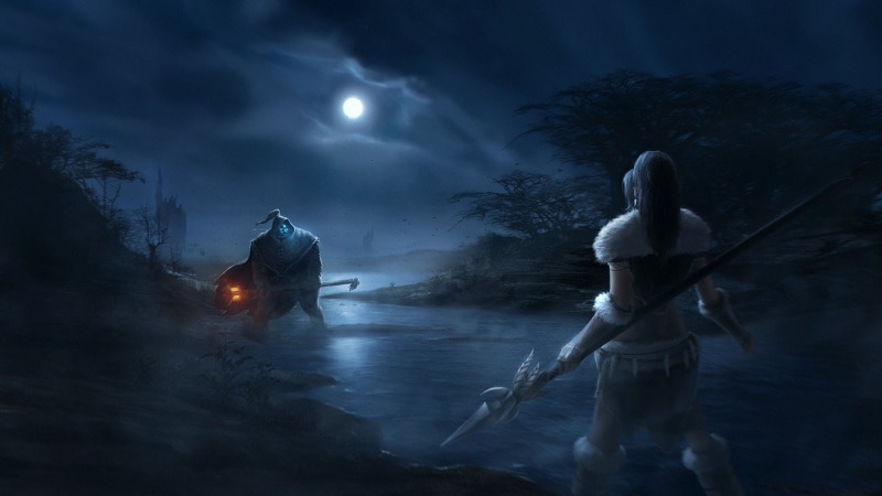 Nidalee (League Of Legends), Jax (League Of Legends), League Of Legends, Video Game, 1080P