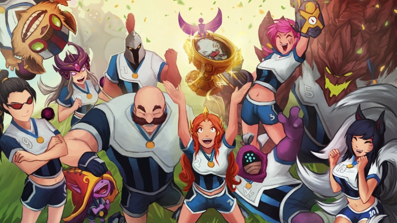Jax (League Of Legends), Malphite (League of Legends), Ahri (League Of Legends), Pantheon (League Of Legends), League Of Legends, VI (League Of Legends)