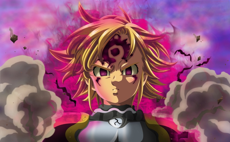 Meliodas, Seven Deadly Sins, 2K