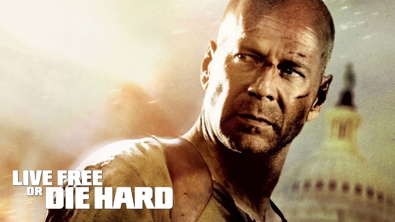 Bruce Willis, Live Free or Die Hard, John McClane, Movie, 1080P